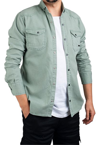 bombe Men's Denim Shirt