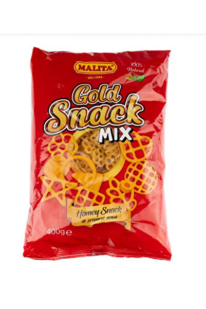 Malita Gold snack mix pentru prajit, Malita, 3x400g