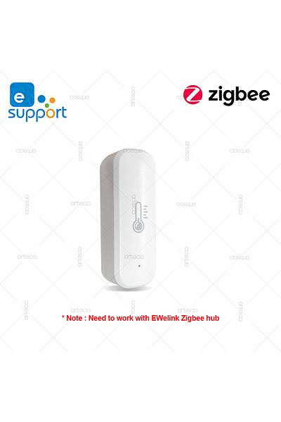 Choice 1PCS EWelink Zigbee Temperature And Humidity Sensor APP Remote Monitor For Smart Home Works With Ale