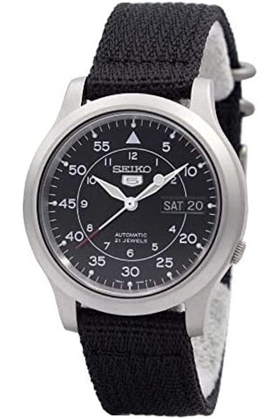 Seiko SNK809K2 Men's Stainless Steel Automatic Watch