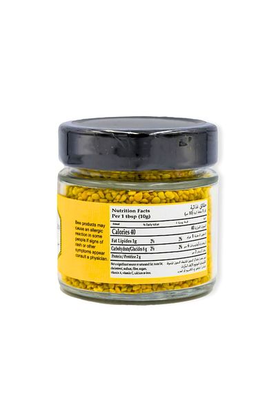 Dutchman's Gold Premium Canadian Pure Bee Pollen 75g – 100% Natural, Antioxidant Rich for Healthy Diet
