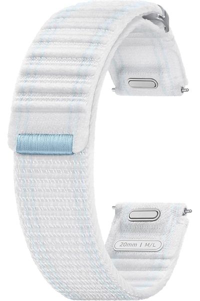 Samsung Galaxy Official Fabric Band (M/L) for Galaxy Watch7, Blue White
