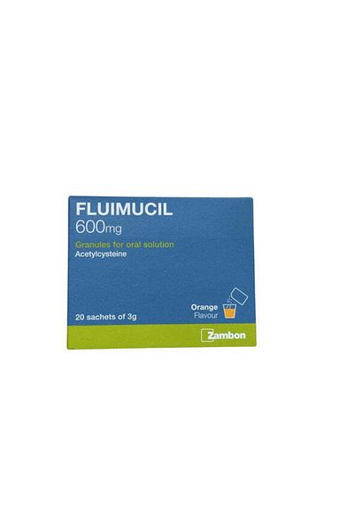 Bayer FLUIMUCIL 600 MG SACHET 20S