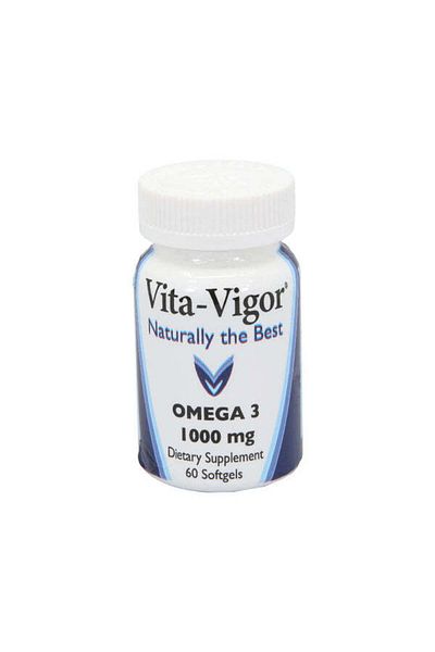 Bayer Vita-Vigor Omega-3 1000mg, 60 Softgels
