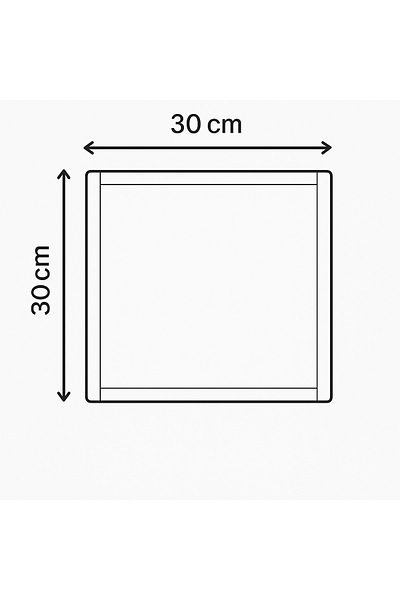 S&R 6 τεμάχια 30x30 cm Μπλε Πετσέτα Ξυρίσματος Χεριών-Προσώπου Πετσέτα Επισκέπτη 100% Βαμβάκι