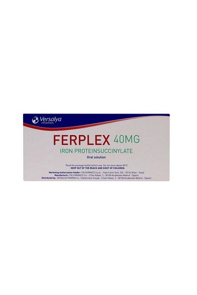 Bayer Ferplex 40 Mg Oral Solution 15 ML Vial 10 Pieces