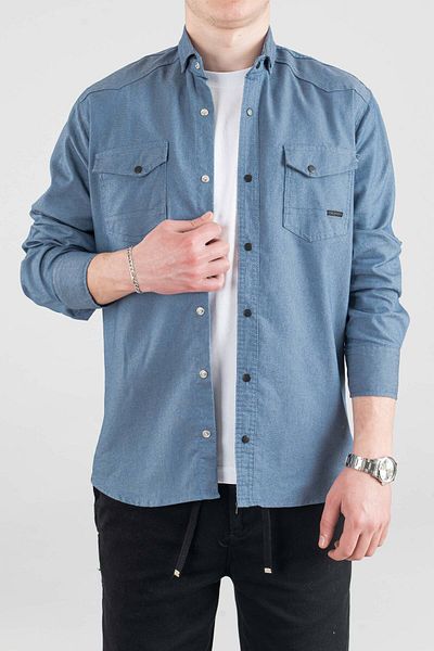 bombe Men's Denim Shirt