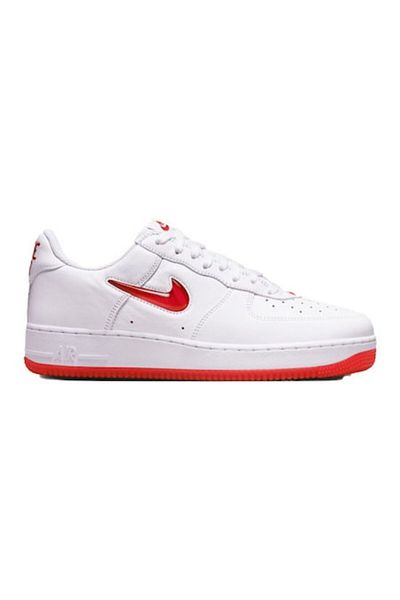 Nike Air Force 1 Low Retro Red Multicolor Shoes, Size 42