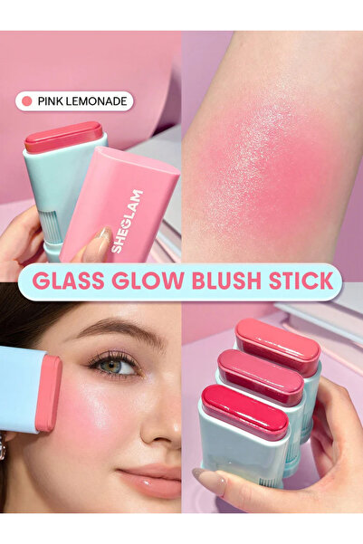 SHEGLAM glass glow blush stick