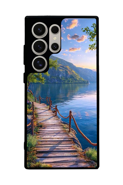 Aksel Kılıf حافظة سامسونج جالاكسي S22 الترا متوافقة باللون الأسود غير اللامع،...