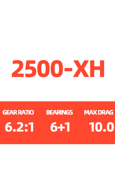 Choice14 بكرة صيد دايوا ليغاليس CS LT موديل 2500-XH، بكرة غزل، 6+1 محامل كروي...