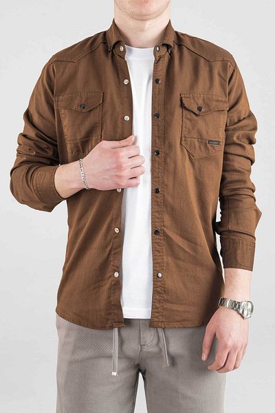 bombe Men's Denim Shirt