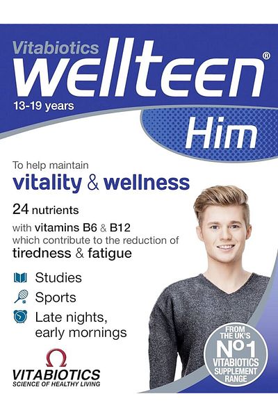 Bayer VITABIOTICS WELLTEEN HIM TAB 30S