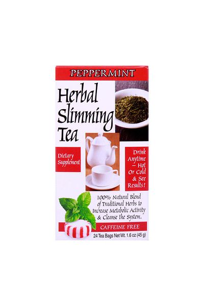 Bayer 21St Century Vitamins Herbal Slimming Tea - Peppermint 24Bags