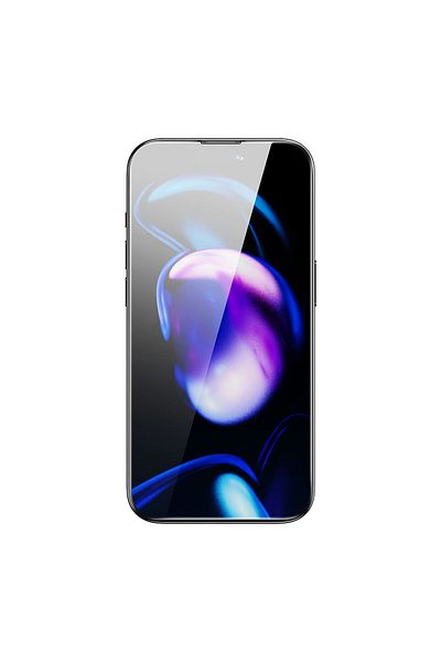 Baseus 2x Szkło hartowane do iPhone 14 Pro na cały ekran z osłoną na głośnik 0.3mm
