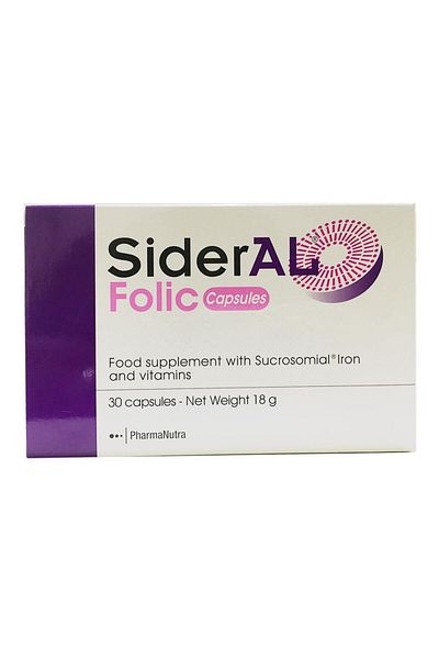 Bayer Sideral Folic Food Supplement Capsules 30 Pieces