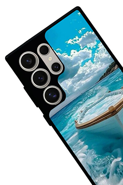 Aksel Kılıf Samsung Galaxy S24 Ultra Compatible Matte Black Case, Soft Silicone, Protective, Shock Absorbing Cover Case