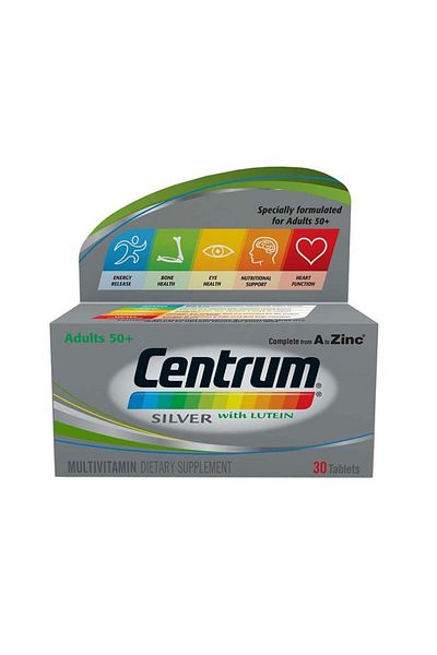 Bayer Centrum Silver with lutein 30 Tablets