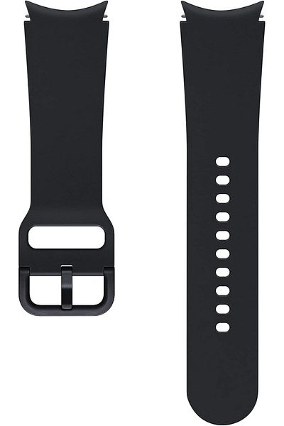 Samsung Watch Strap Sport Band (FKM) - Official Watch Strap - 20mm - S/M - Black
