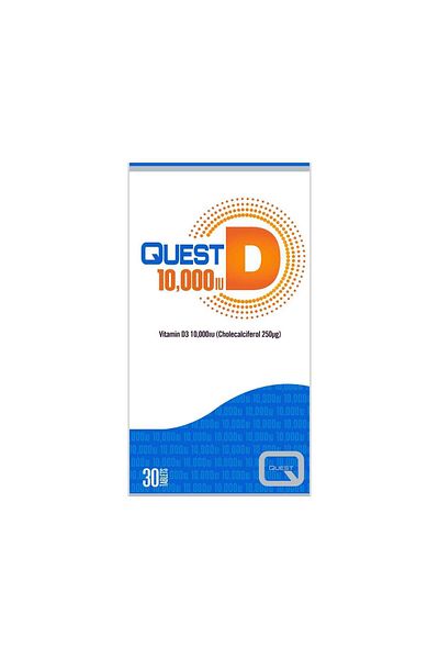 Bayer QUEST VIT D 10000IU 30S