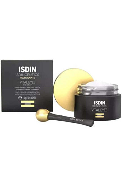 ISDIN كريم العيون الليلي المُرمّم من إيسدينسيوتكس فيتال آيز مع الميلاتونين، 1...