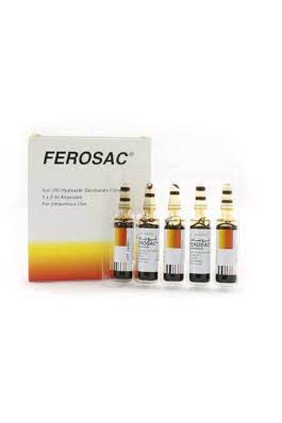 Bayer FEROSAC 5*5ML AMPOULE 5S