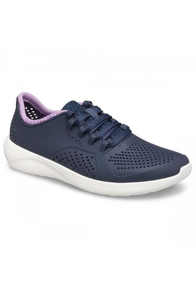 Crocs Pantofi sport Literide Pacer pentru femei, 41-42 Eu - W10 Us Albastru - Bleumarin/orhidee