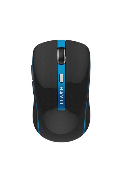 Havit Ms951gt Wireless Mouse, 2.4ghz, 1600 Dpi, Black;blue