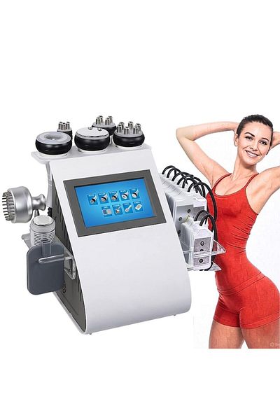 OEM Dispozitiv profesional 9 în 1 pentru slăbire și modelare corporală cu cavitație cu ultrasunete 40K, vacuum, aparat de întărire a buzelor
