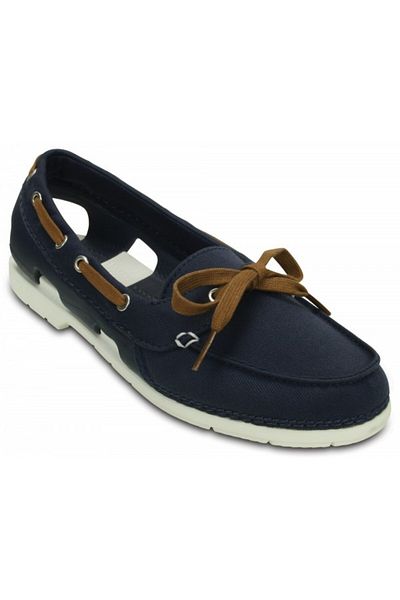 Crocs Pantofi sport pentru femei Beach Line Hybrid, albastru - bleumarin/alb, 34-35 Eu - W5 Us