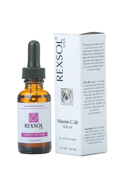 REXSOL سيروم فيتامين سي 20 30 مل
