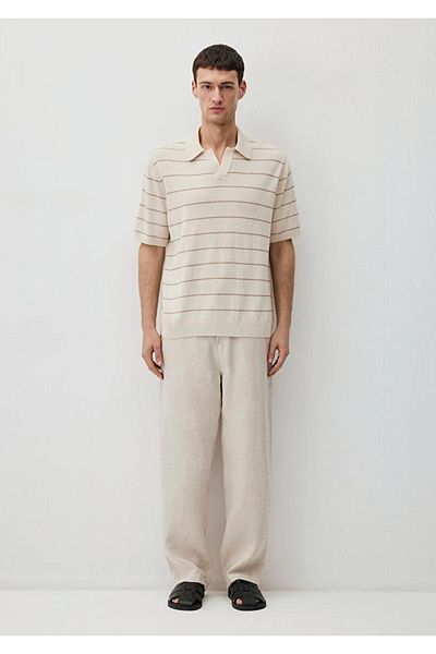 Mavi Ecru Polo Sweater