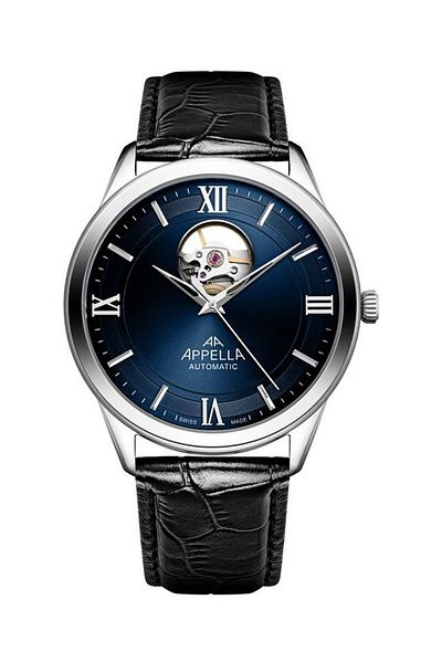 APPELLA Ceas pentru bărbați Classic Open Heart Automatic