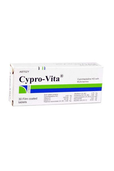 Bayer Cypro-Vita Tab 30'S