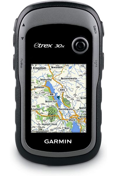 Garmin eTrex 30x Outdoor Handheld GPS Unit with TopoActive Western Europe Maps and 3-axis compass -
