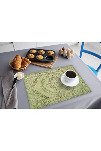 TURKISHRUG KINGDOM Table Top Decor Vintage Rectangular Supla Set