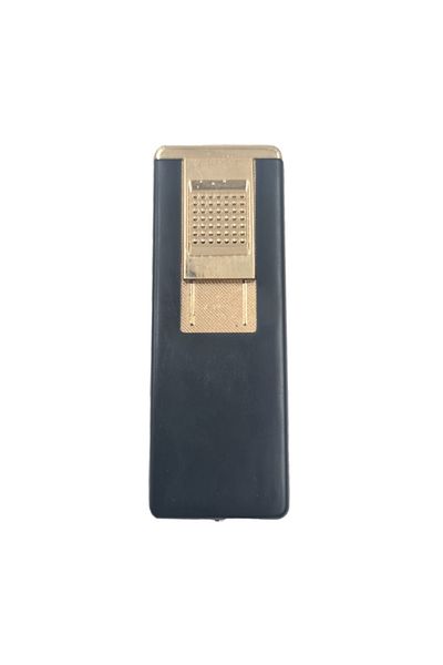 dalimag Bricheta cu Gaz, Antivant, Reincarcabila, Flacara Ajustabila, Deschidere Switch, Negru,