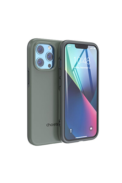 CHOETECH Carcasă anti-cădere MFM pentru iPhone 13 Pro, verde