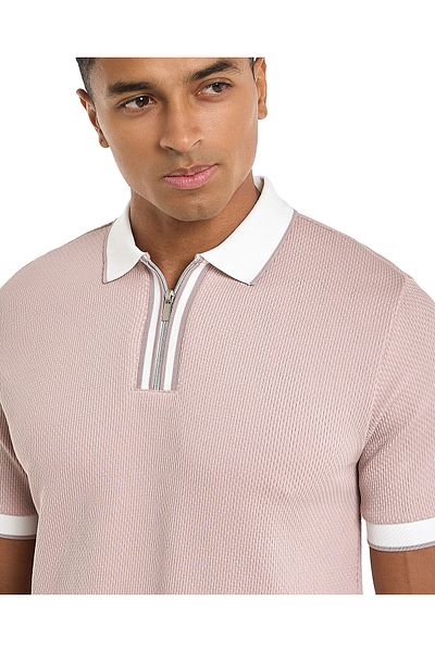 R&B Shell Pink MYF- POLO-S-XXL