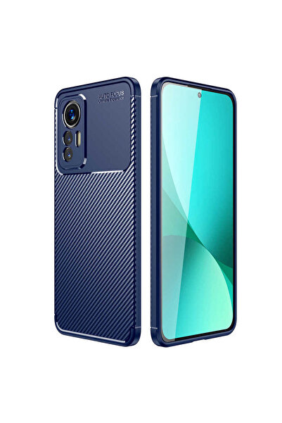 teknocep store powered by غطاء حماية سيليكون Mi 12 Lite TKNC نيغرو - أزرق داكن