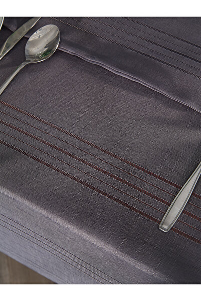 MADAME LUDA Worry-Free Linen Fabric Removable Stain-Free Table Cloth. (Size-160X220 Cm.)