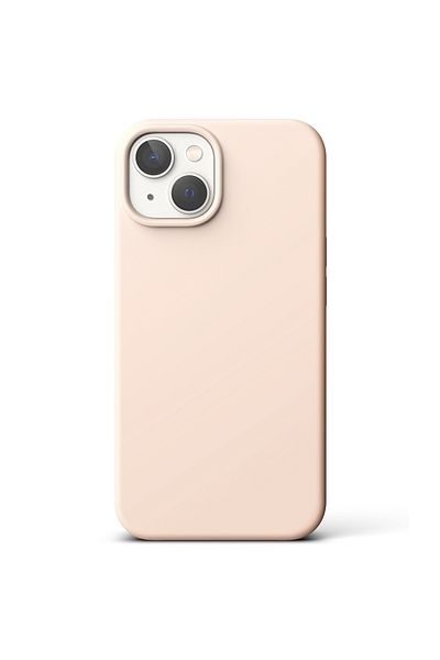 Ringke Husă de telefon flexibilă din silicon pentru iPhone 14 Plus 6.7'' SILICONE ROZ NISIP