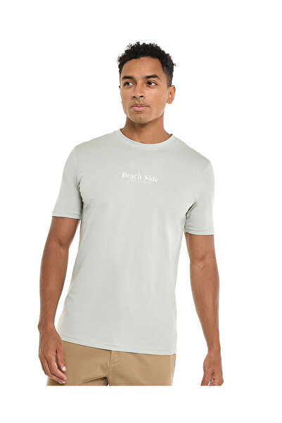 R&B تيشيرتات جرافيكية MCB باللون الأخضر الفاتح - مقاسات S-XXXL