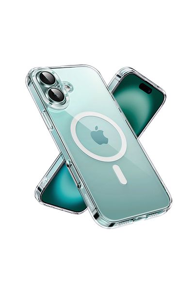 Ugreen Etui case Classy Clear Magnetic na iPhone 16 Plus - przezroczyste