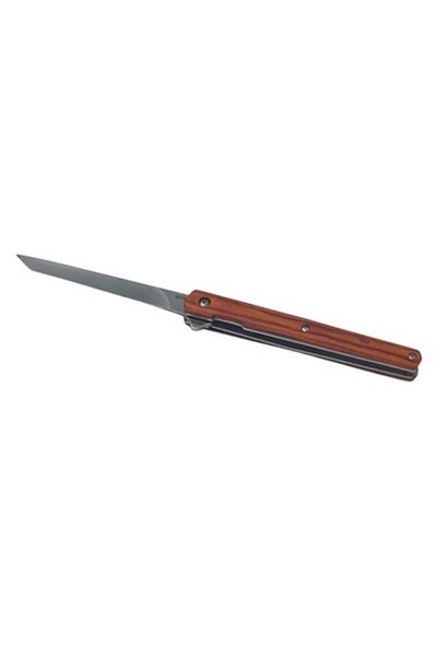 dalimag Briceag model slim, patrat, M390, 21 x 2 cm, maro,