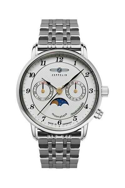 Zeppelin Friedrichshafen Moonphase ladies watch