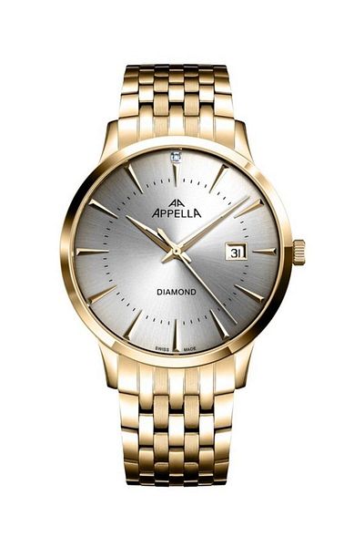 APPELLA Classic Diamond Men's Watch