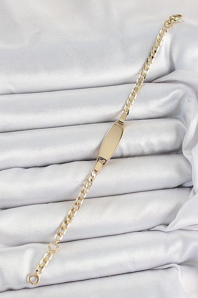 NETWORK ART Bfs Brass Oval Model Gold Color Xuping Baby Tag