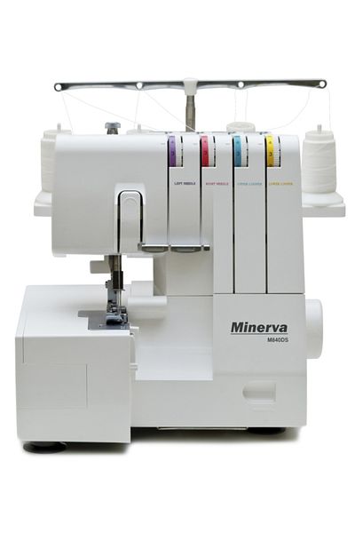 Minerva Masina de surfilat Overlock M840DS, 8 Programe, 1250 Imp/Min, 135W, Alb