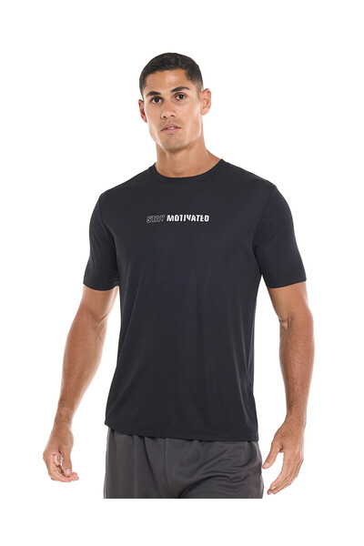 R&B تي شيرت أسود مقاس S-XXL